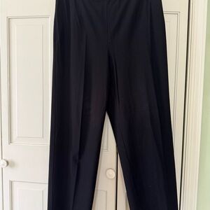 Eileen Fisher Woman’s plus size Black Straight-Leg Pants.  Size 1x.